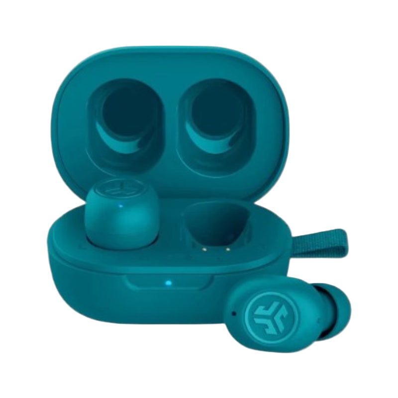 JLAB JBuds Mini True Wireless Earbuds – Aqua Teal | Compact, Powerful & Stylish