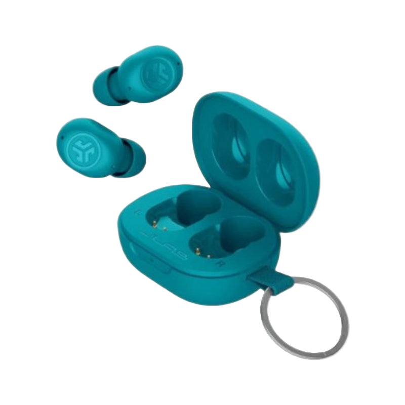 JLAB JBuds Mini True Wireless Earbuds – Aqua Teal | Compact, Powerful & Stylish