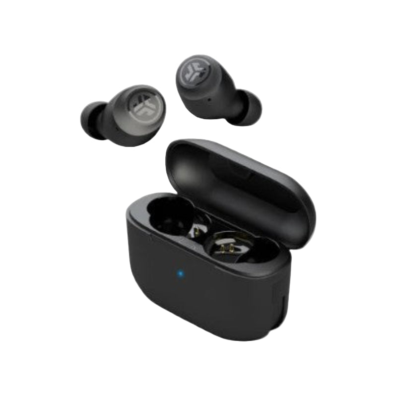 JLAB Go Air Pop True Wireless Earbuds – Black | Lightweight, Powerful & All-Day Performance