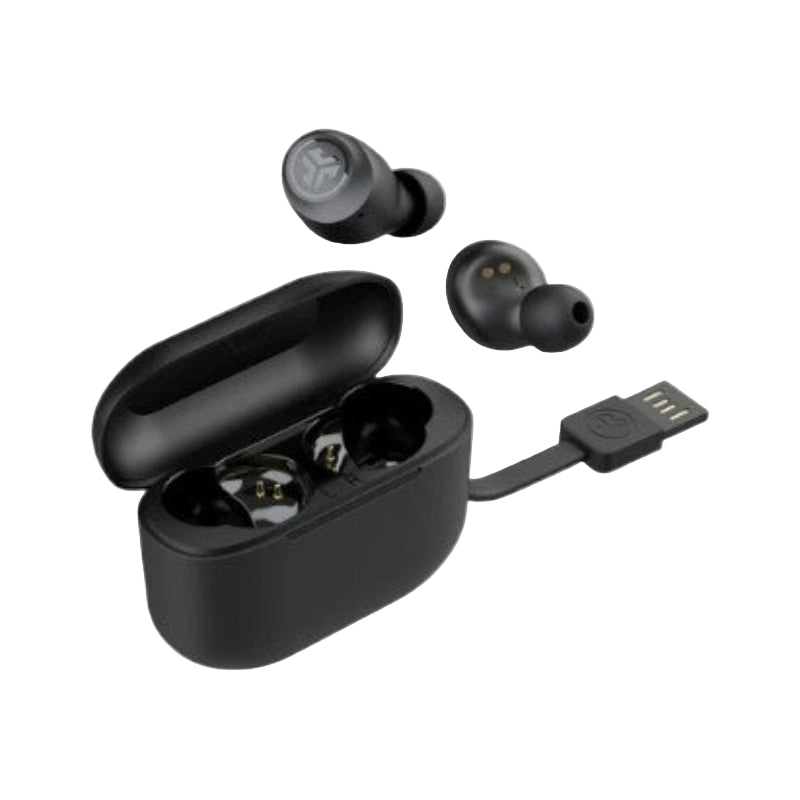 JLAB Go Air Pop True Wireless Earbuds – Black | Lightweight, Powerful & All-Day Performance