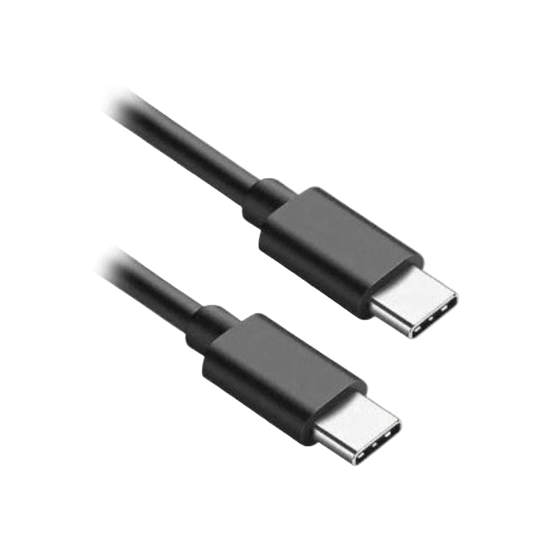 USB-C 45W Fast Charger + 1m Type-C to Type-C Cable Detachable Adapter – Black