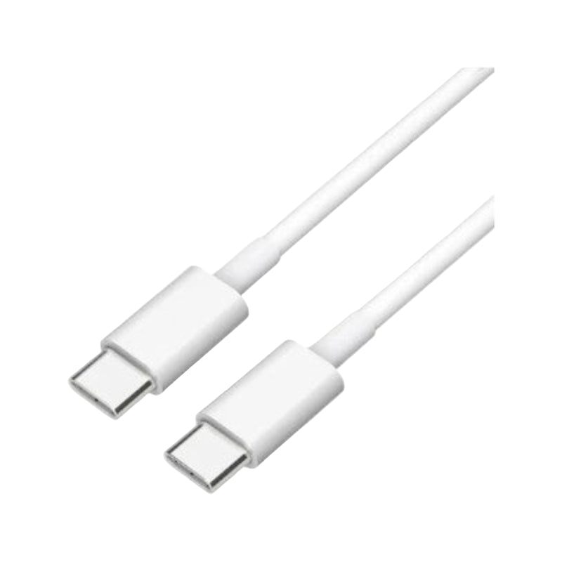 Type-C to Type-C Fast Charging Cable – High-Speed Data & Power Delivery (White 1M)