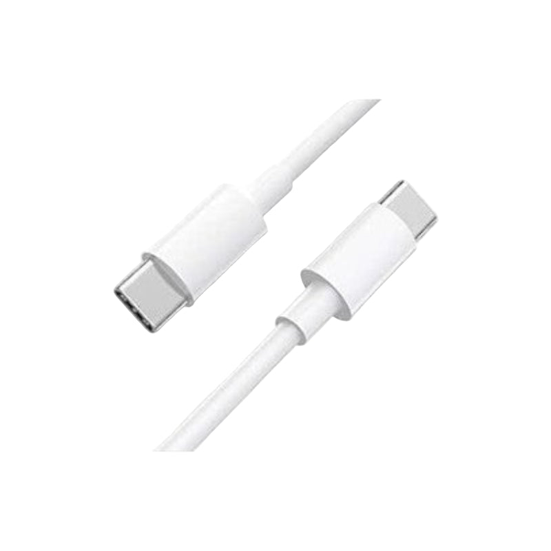 Type-C to Type-C Fast Charging Cable – High-Speed Data & Power Delivery (White 1M)
